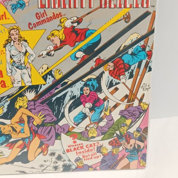 War Sirens and Liberty Belles #1 Lorne-Harvey (1991) NM 1st Print Comic Book - Picture 5 of 5